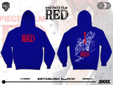 One Piece Red Film Hoodie