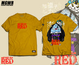 One Piece Film Red Jinbe Shirt