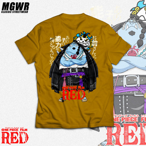 One Piece Film Red Jinbe Shirt